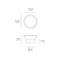 ACB Yes lampada da parete soffitto led