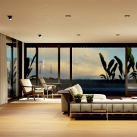 Beneito Faure Oxo square faretto da incasso soffitto