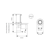 Esse-ci Teres Micro Zoom Recessed Spotlight with Adjustable Beam