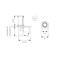 Esse-ci Teres Micro Zoom Recessed Spotlight with Adjustable Beam