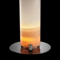 Flos Stylos Lampada da Terra in PMMA e acciaio by Achille