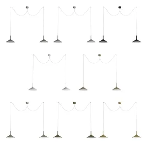 Rotaliana Dry H4 suspension lamp