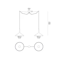 Rotaliana Dry H4 lampada a sospensione