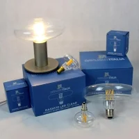 Daylight Filament Dash D170 Flat LED bulb E27 6W Dimmable