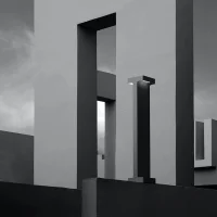 Flos Casting T 100 outdoor bollard