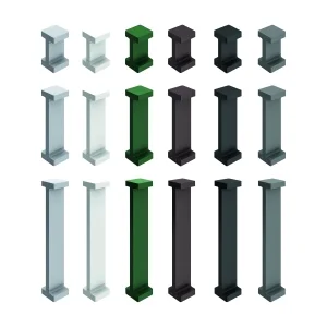 Flos Casting T 150 outdoor bollard