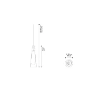 Lodes Cono di Luce suspension lamp Lodes Cono di Luce suspension lamp