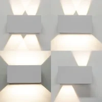Mantra Davos Double applique led da parete per esterno