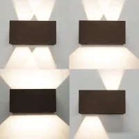 Mantra Davos Double led wall light for outdoor