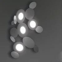 Cattaneo Mickey LED 4x5W 1880 lm 3000K Luce Calda Plafoniera