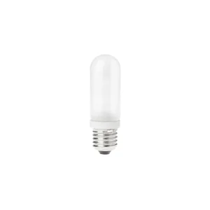 Lampadina Alogena Tubolare JDD E27 opalina dimmerabile