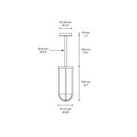 Flos In Vitro Rod 2 lampada a sospensione