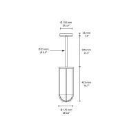 Flos In Vitro Rod 2 lampada a sospensione