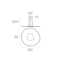 Linea Light Antigua lampada a sospensione led
