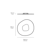 Linea Light Antigua led wall ceiling lamp