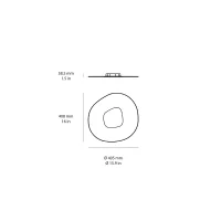 Linea Light Antigua led wall ceiling lamp