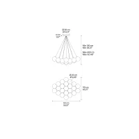 Lodes Random Cloud 23 suspension lamp Lodes Random Cloud 23 suspension lamp