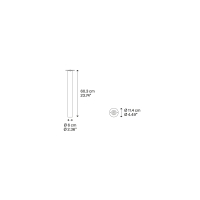 Lodes A-Tube ceiling lamp