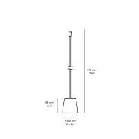 Linea Light Blum paletto led per esterno