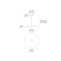 Diesel U.F.O. 60 suspension lamp