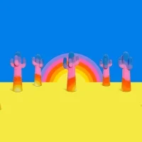 Gufram Sunrise Cactus coat hanger Limited Edition