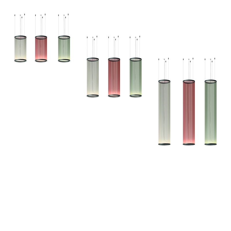 Vibia Array D37 cylindrical suspension lamp