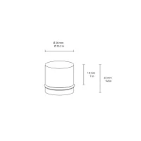 Luce & Light Goccia round recessed led spotlight