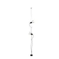 Flos Parentesi Double floor lamp white suspension