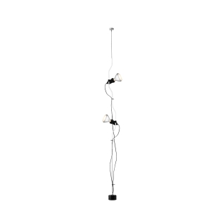 Flos Parentesi Double floor lamp white dimmable suspension