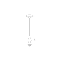 Petite Friture Cherry suspension lamp