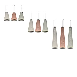 Vibia Array D55 conical suspension lamp