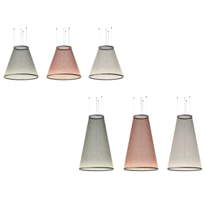 Vibia Array D124 conical suspension lamp