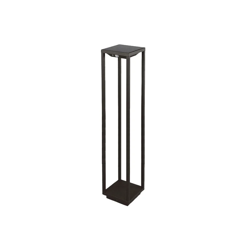 Zafferano Home Solar led bollard with solar panel Zafferano Home Solar led bollard with solar panel