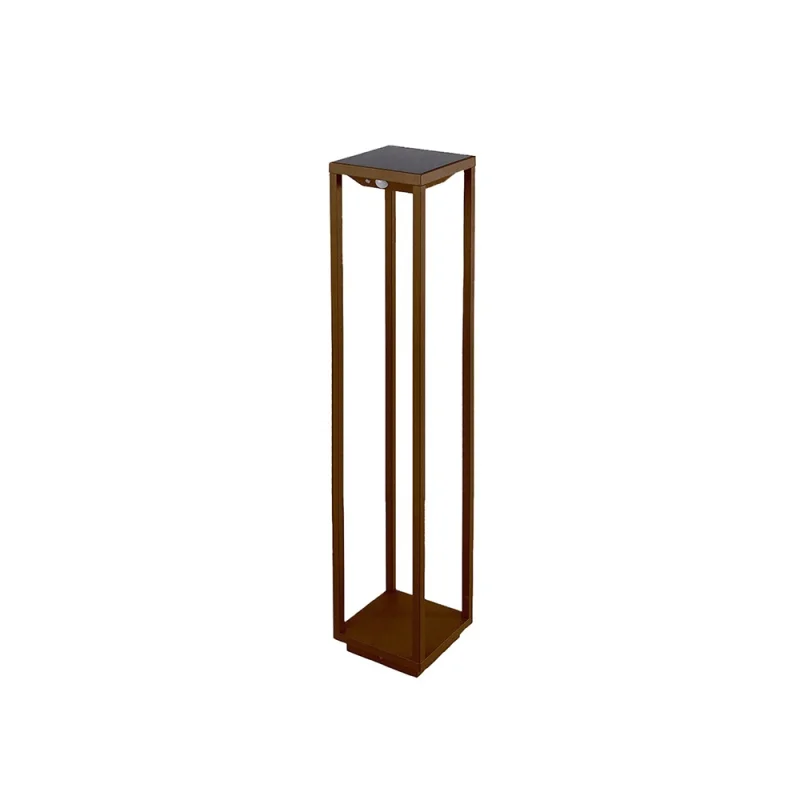 Zafferano Home Solar led bollard with solar panel Zafferano Home Solar led bollard with solar panel