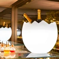 Slide Kalimera luminous bottle rack Slide Kalimera luminous bottle rack