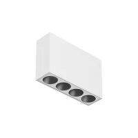 Flos Light Shadow Surface Soffitto 4 LED 10W 23° Dimmerabile
