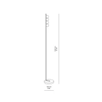 Ideal Lux Ping Pong floor lamp
