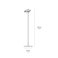 Fontana Arte Scintilla floor lamp