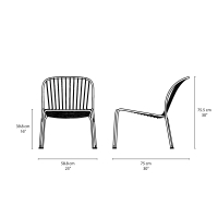 copy of &Tradition Thorvald outdoor chair