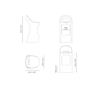 Slide Amelie Sit Up stool