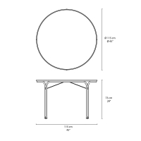 &Tradition Thorvald SC98 dining table