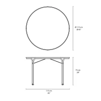 &Tradition Thorvald SC98 dining table &Tradition Thorvald SC98 dining table