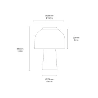 Karman Lilly led table lamp