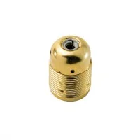 Ghiera Anello per Portalampada Vintage E27 Ottone