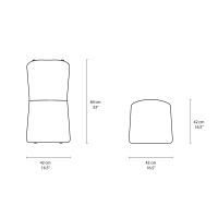 &Tradition cushions for Thorvald SC94-SC95