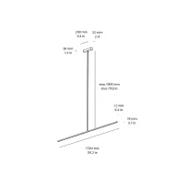 Wever & Ducrè Fil lampada a sospensione led