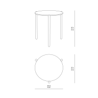 Kartell Undique side table