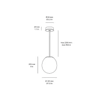 Wever & Ducrè Dro led suspension lamp