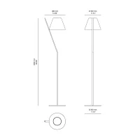 Artemide La Petite Floor lamp white