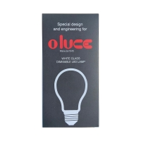 Oluce lampadina LED E27 8W A60 2700K dimmerabile